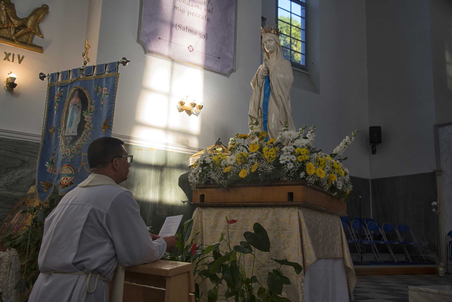 Arrivata la Madonna pellegrina di Lourdes alla Parrocchia di San Nicola